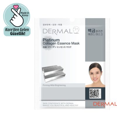 Dermal Aydınlatıcı Platinum Kolajen Maske 23 G