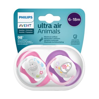 Philips Avent Ultra Air Emzik 6-18 Ay Kız 2'li