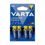Varta Longlife Power AA Kalem Pil 4'lü Paket (Alkalin)