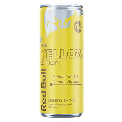 Red Bull Yellow Edition Sudachi Misket Limon Aromalı 250 Ml