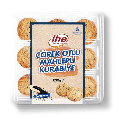 İhe Çörek Otlu Mahlepli Kurabiye 230 G