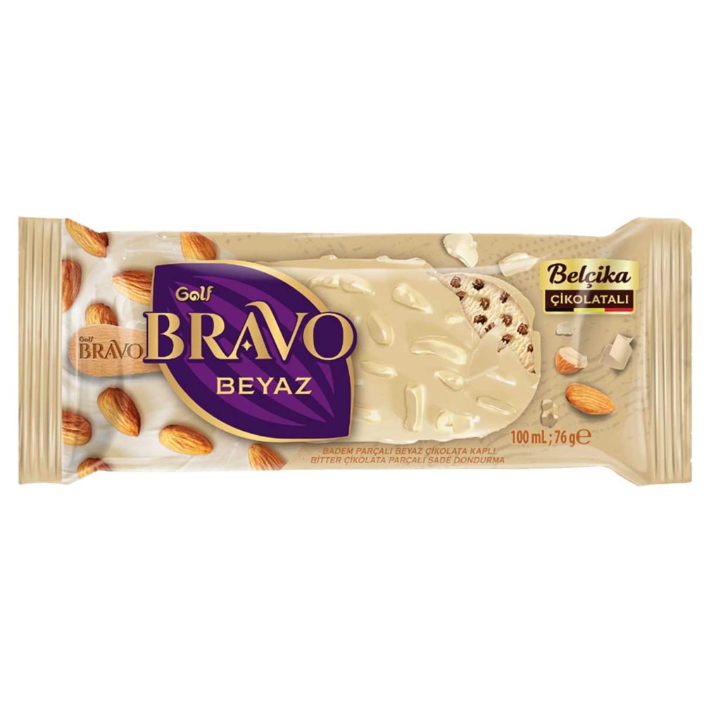 Golf Bravo Belçika Çikolatalı Beyaz 100 Ml