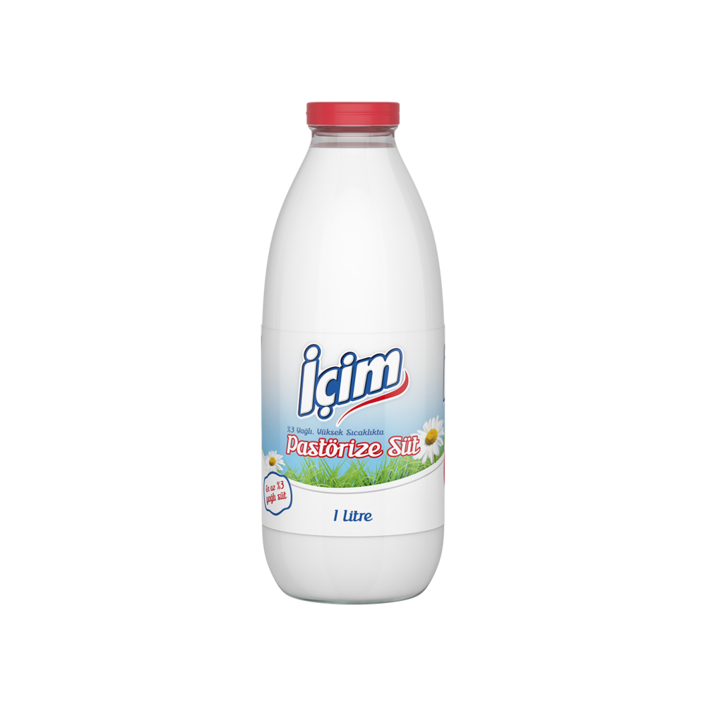 İçim Pastörize Şişe Süt 1 L