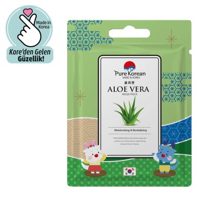 Pure Korean Aloe Vera Maske