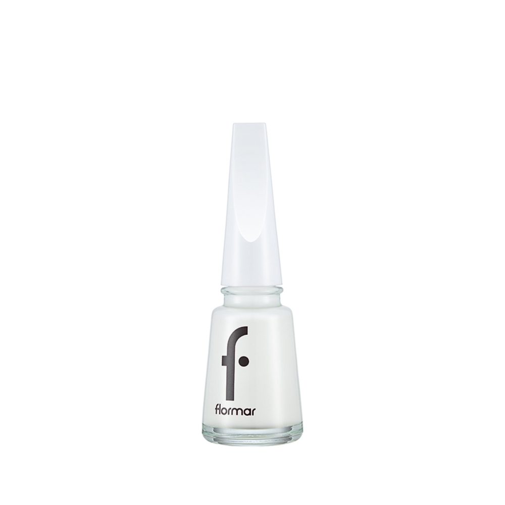 Flormar Nail Enamel Uzun Süre Kalıcı Besleyici Oje - 310 Snow White