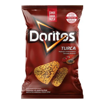 Doritos Haşhaşlı ve Domatesli Mısır Cipsi Süper Boy 130 G