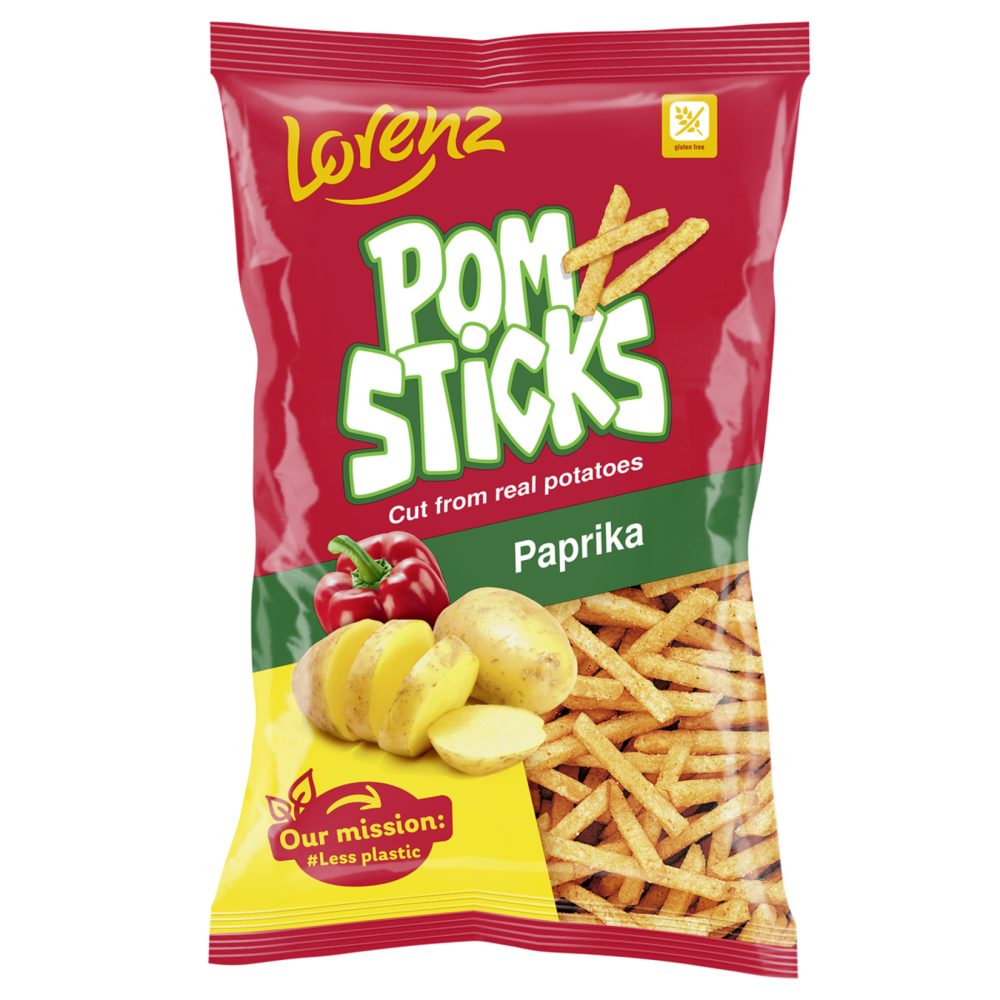 Lorenz Pomstick Kırmızı Biberli Patates Cipsi 85 G