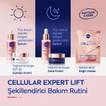 NIVEA Cellular Expert Lift Yaşlanma Karşıtı Gündüz Yüz Bakım Kremi 50 Ml