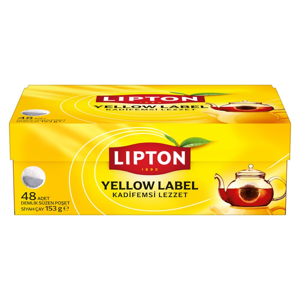 Lipton Yellow Label Demlik Poşet Çay 48'li 153 G
