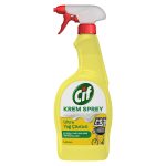 Cif Krem Sprey Limon Ultra Yağ Çözücü Yüzey Temizleyici 750 Ml