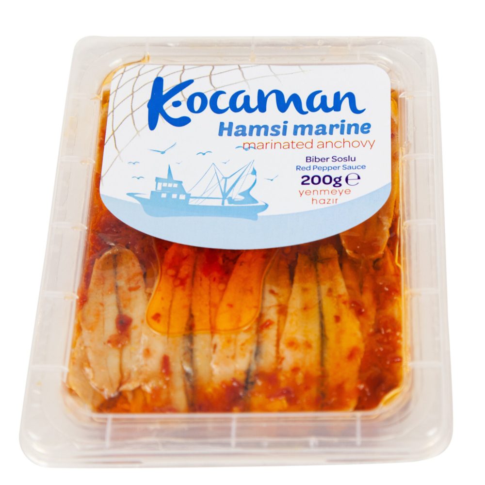 Kocaman Biber Soslu Marine Hamsi 200 G