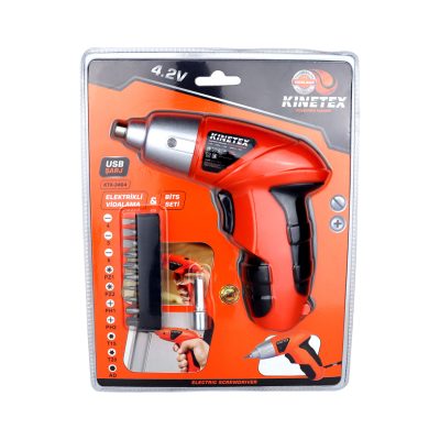 Kinetex Şarjlı Usb Vidalama KTX-3464