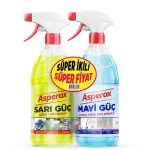 Asperox Sarı+Mavi Güç Sprey 1+1 L