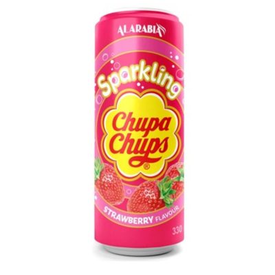 Chupa Chups Çilek Aromalı Gazlı İçecek 330 Ml