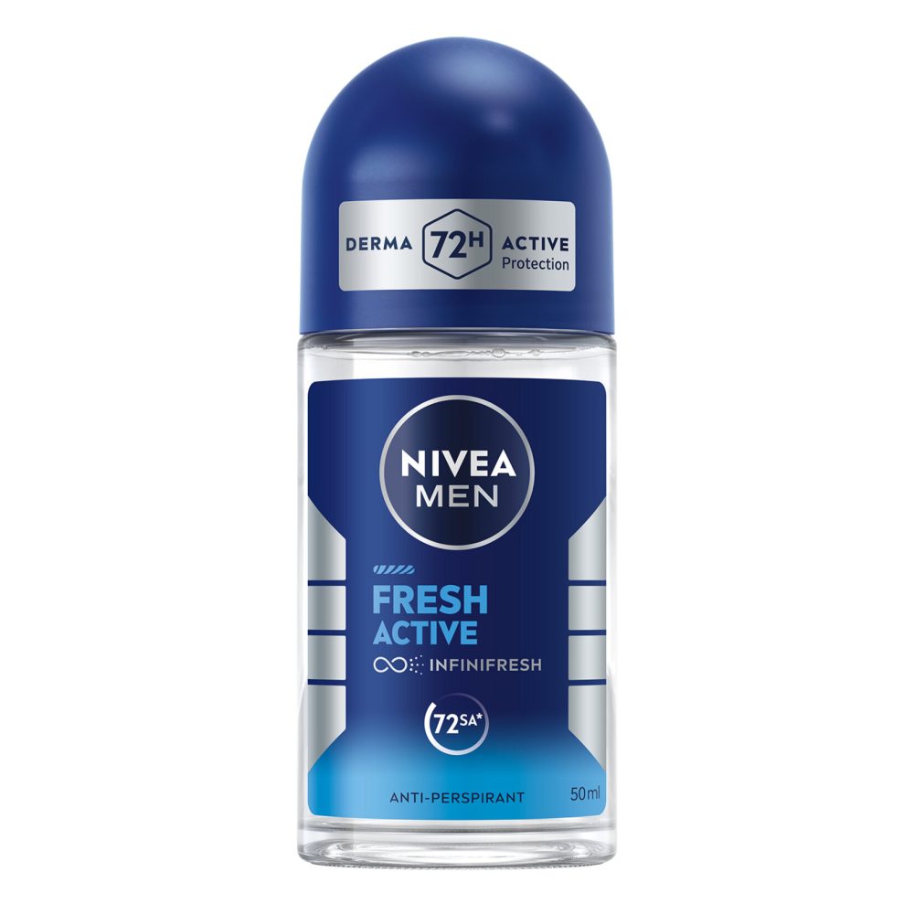 NIVEA MEN Erkek Roll-On Deodorant Fresh Active 50 Ml