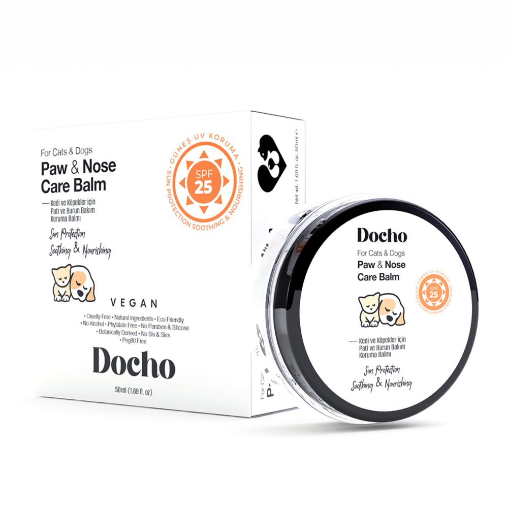 Docho SPF25 Pati Burun Bakım ve Koruma Balmı 50 Ml