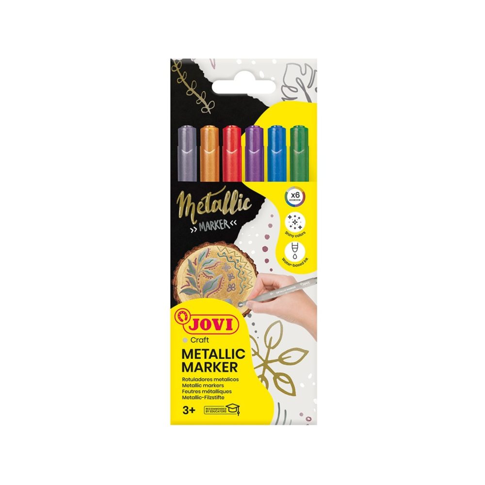 Jovi 1606M Decor Metalik Kalemi 6 Renk