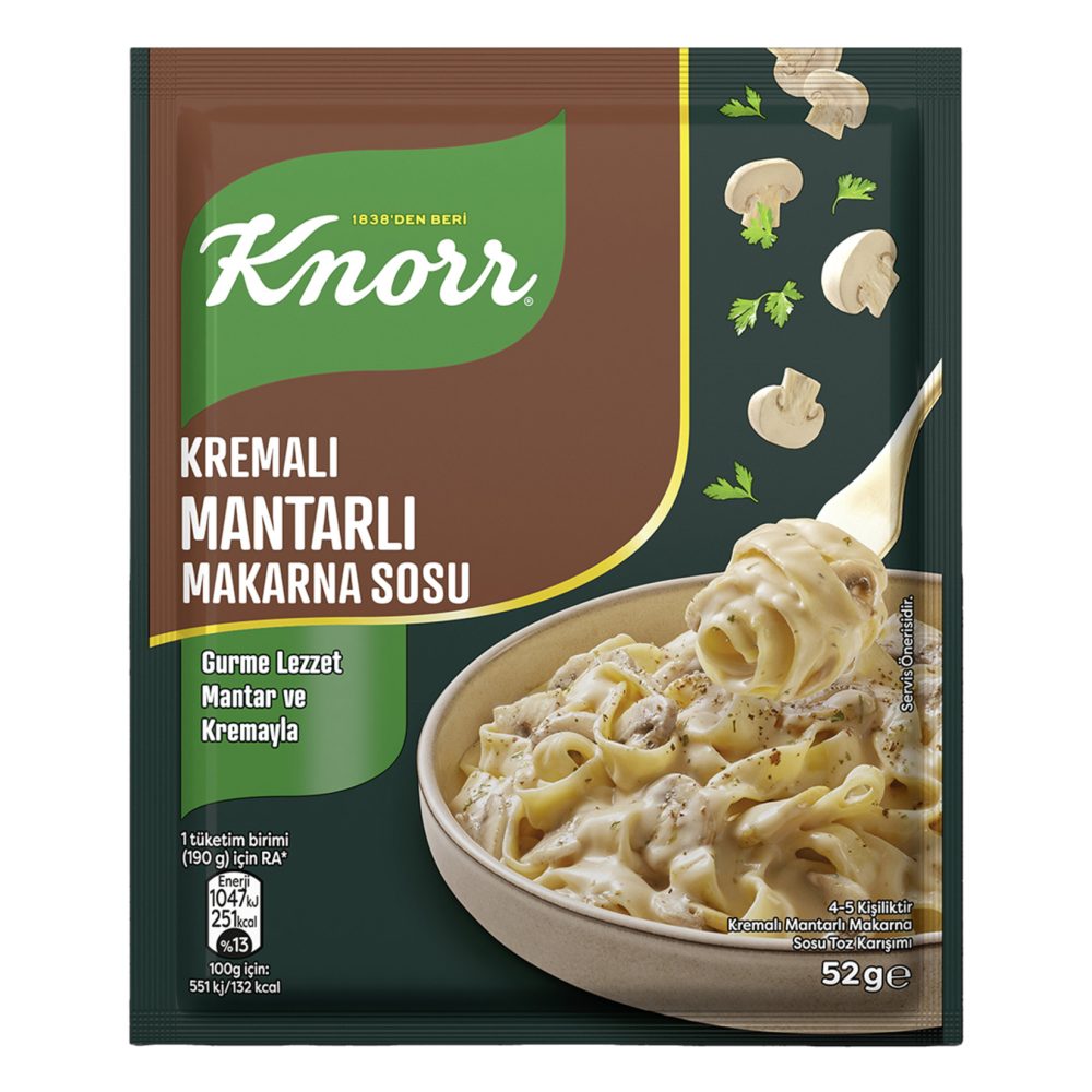 Knorr Kremalı Mantar Makarna Sosu 52 G