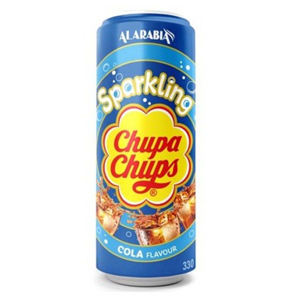 Chupa Chups Sparkling Kola Aromalı Gazlı İçecek 330 Ml