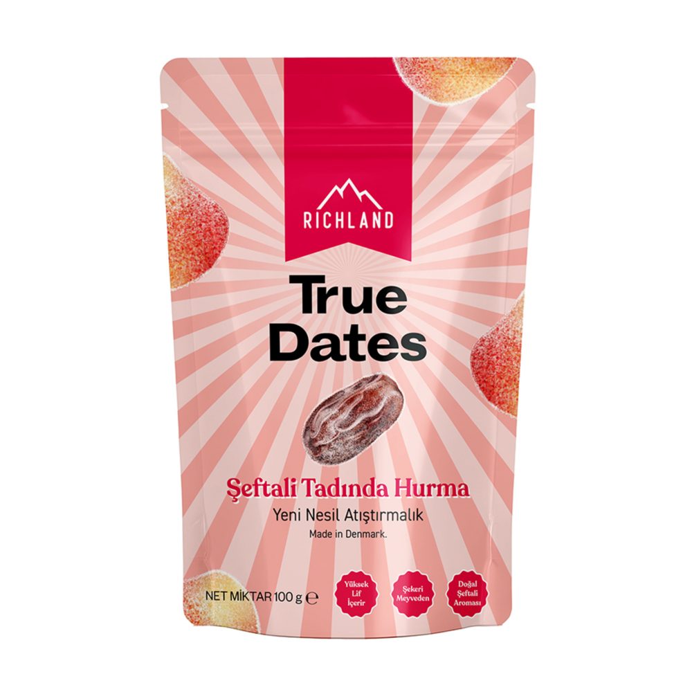 Richland Şeftalili Hurma 100 G