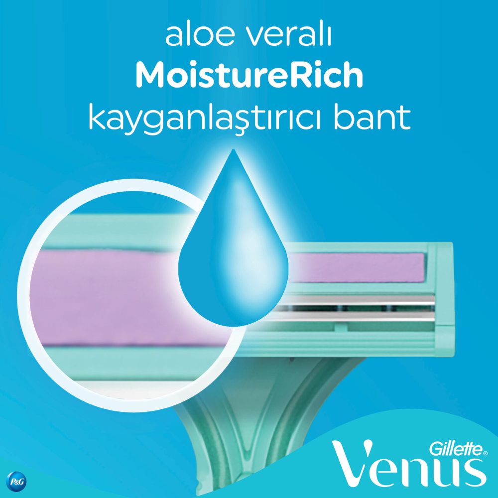 Gillette Simply Venus 2 Kullan At Kadın Tıraş Bıçağı 4 Adet