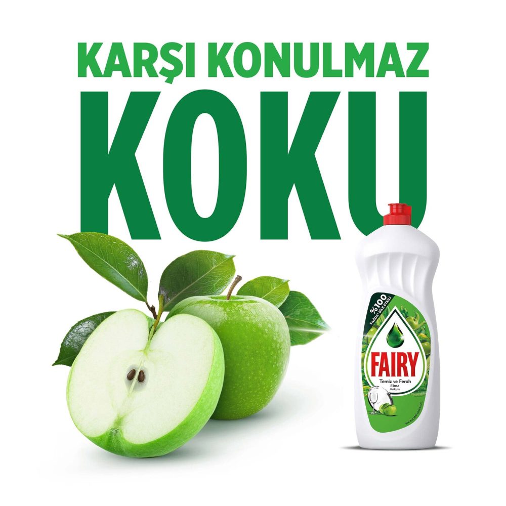 Fairy Temiz & Ferah Elma Kokulu Elde Yıkama 1.5 L