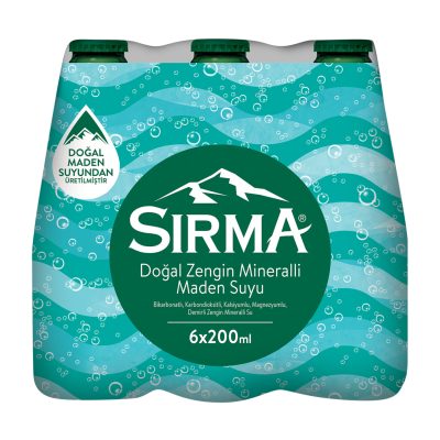 Sırma Maden Suyu 6 x 200 Ml