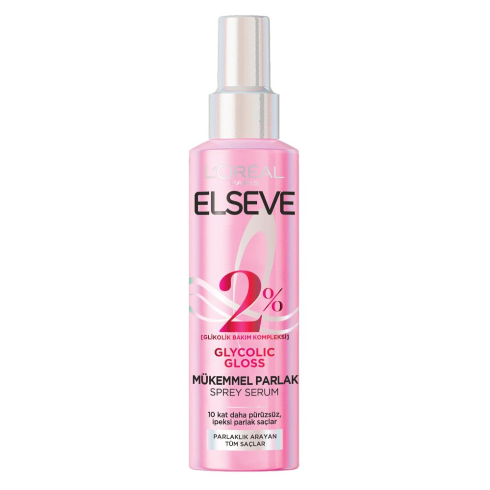 Elseve Glycolic Gloss Parlak Sprey Serum 150 Ml