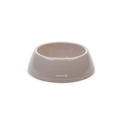 Beeztees Köpek Plastik Mama Su Kabı Bej 1,25L