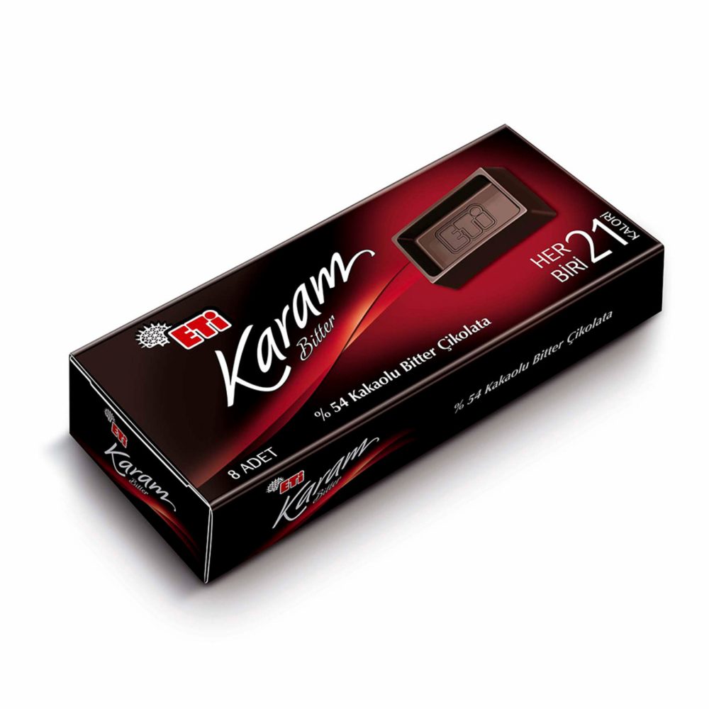 Eti Karam Mini %54 Kakaolu Bitter Çikolata 32 G