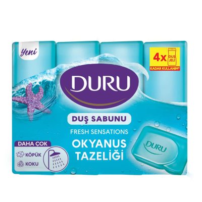 Duru Fresh Duş Sabunu Okyanus Esintisi 4X150 G