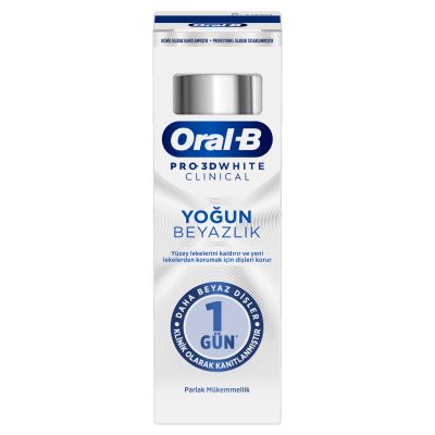 Oral-B 3D White Clinical Parlak Mükemmellik Diş Macunu 75 Ml