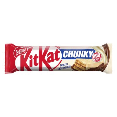 Nestle Kitkat Chunky Duo Çikolatalı Gofret 38 G