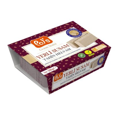 Pol's Gurme Serisi Yerli Susam Tahin Helvası 300 G
