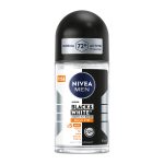 NIVEA MEN Erkek Roll-On Deodorant Black&White Invisible Güçlü Etki 50 Ml
