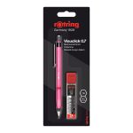 Rotring Visuclick Versatil, 0.7 Uçlu Kalem + 2B uç hediye, Canlı renkli kalem