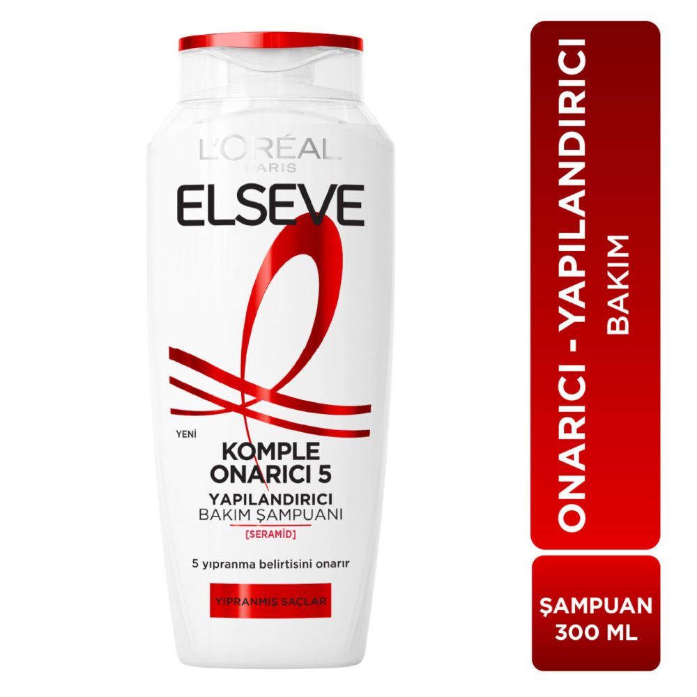 Elseve Komple Onarıcı 5 Bakım Şampuanı 300 Ml