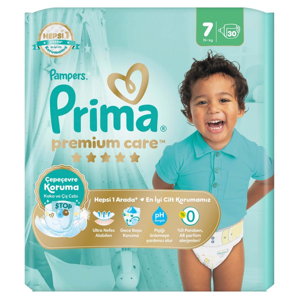 Prima Premium Care Eko 7 Beden 15+ Kg 30'lu