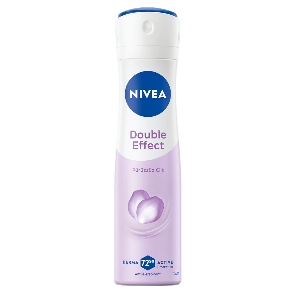 NIVEA Kadın Sprey Deodorant Double Effect 150 Ml