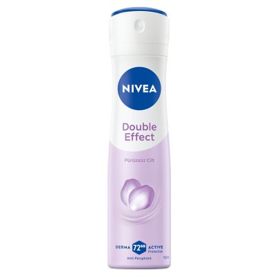 NIVEA Kadın Sprey Deodorant Double Effect 150 Ml