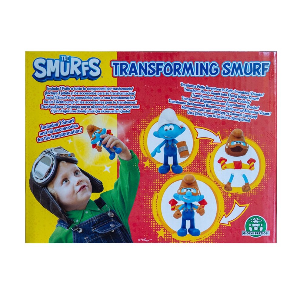 The Smurfs Şirinler Dönüşen 10 Cm Figür S2 CDU12