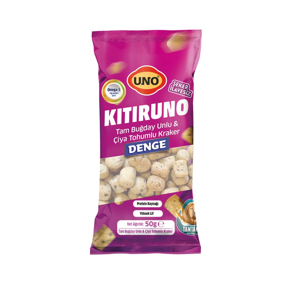 Uno Kıtıruno Denge Tam Buğdaylı Çiya Tohumlu 50 G