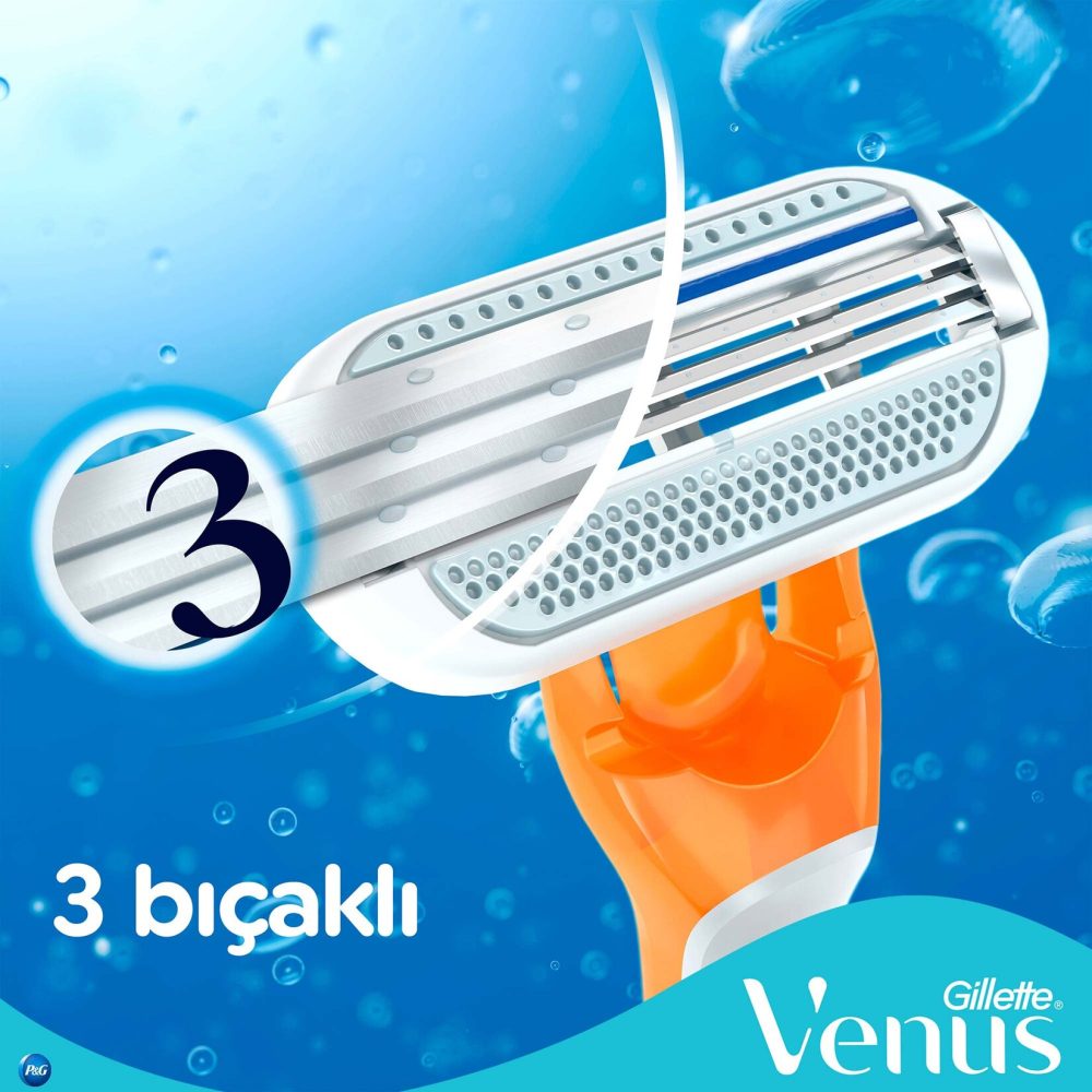 Gillette Venus Tıraş Makinesi Riviera Kadın 2'li