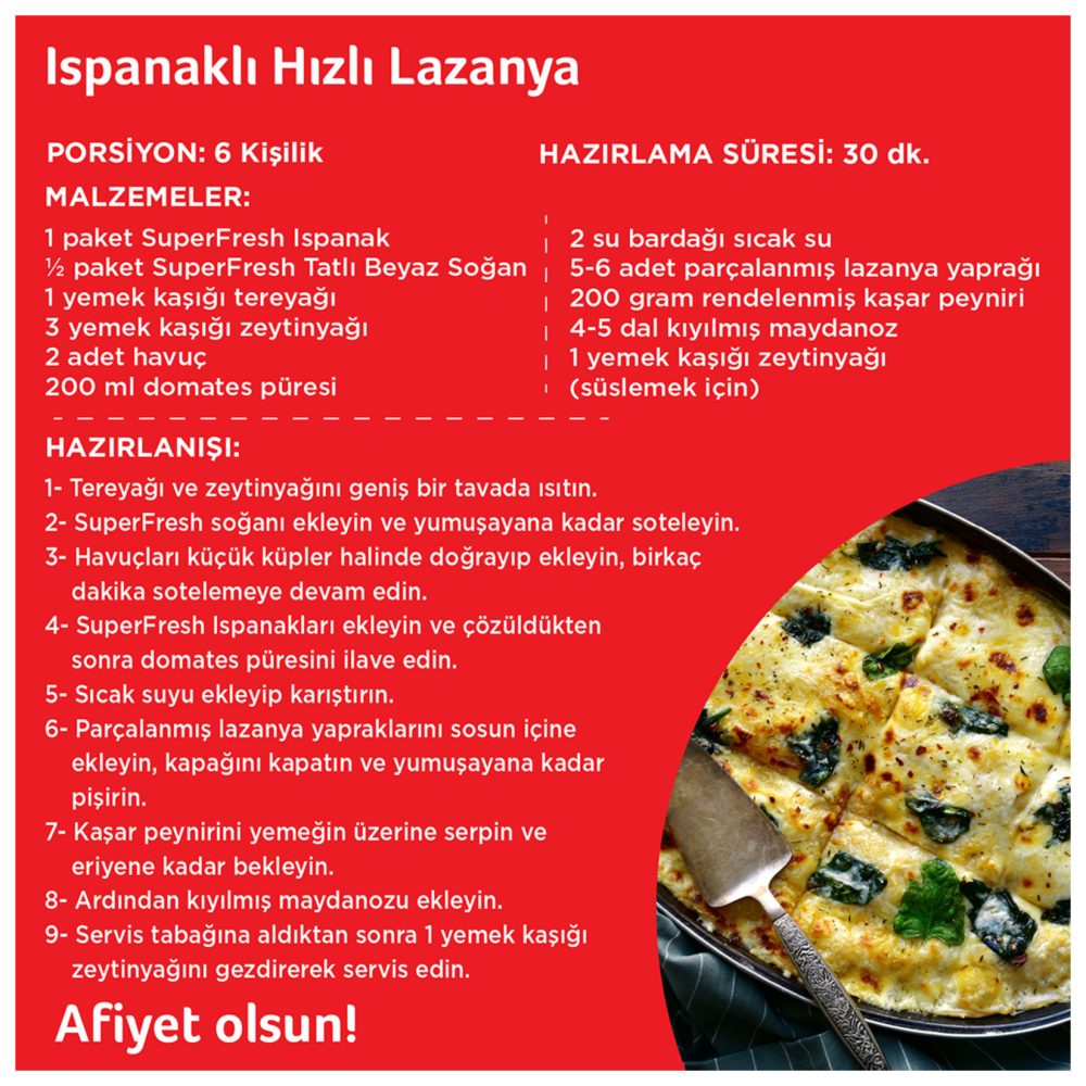 SuperFresh Ispanak 450 G