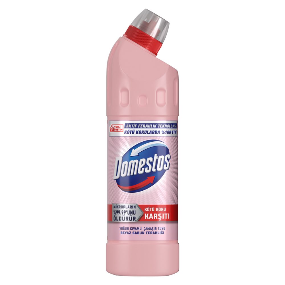 Domestos Yoğun Kıvamlı Çamaşır Suyu Beyaz Sabun Ferahlığı 750 Ml