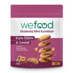 Wefood Kuru Üzüm & Ceviz Glutensiz Mini Kurabiye 60 G