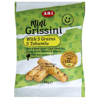 Arı 5 Tohumlu Mini Grissini 30 G