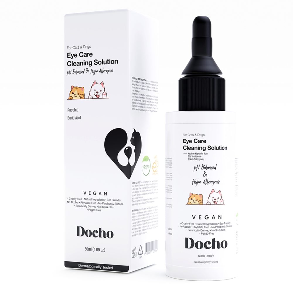 Docho Kedi ve Köpek Göz Temizleme Bakım Solüsyonu 50 Ml