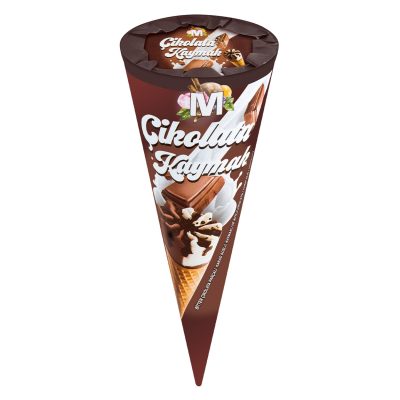 Migros Çikolata Kaymak Kornet Dondurma 120Ml