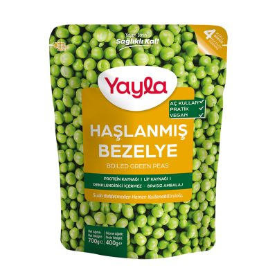 Yayla Haşlanmış Bezelye 700 G